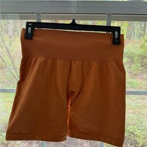 Women's NVGTN Orange Shorts